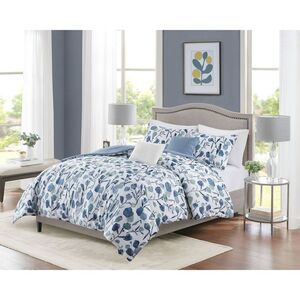 Open Box - No Brand - 4pc Twin/Twin Extra Long Ramona Seersucker Tulip P White